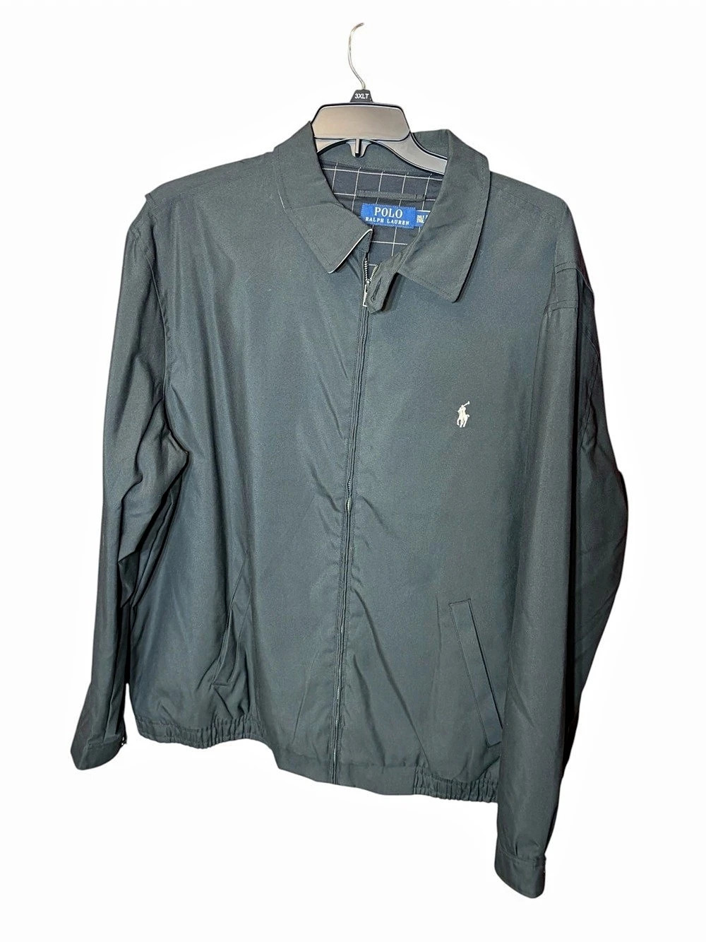 Polo Ralph Lauren Microfiber Windbreaker Harrington Jacket Green 2XL
